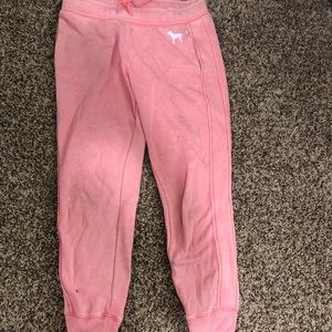 VS pink joggers
